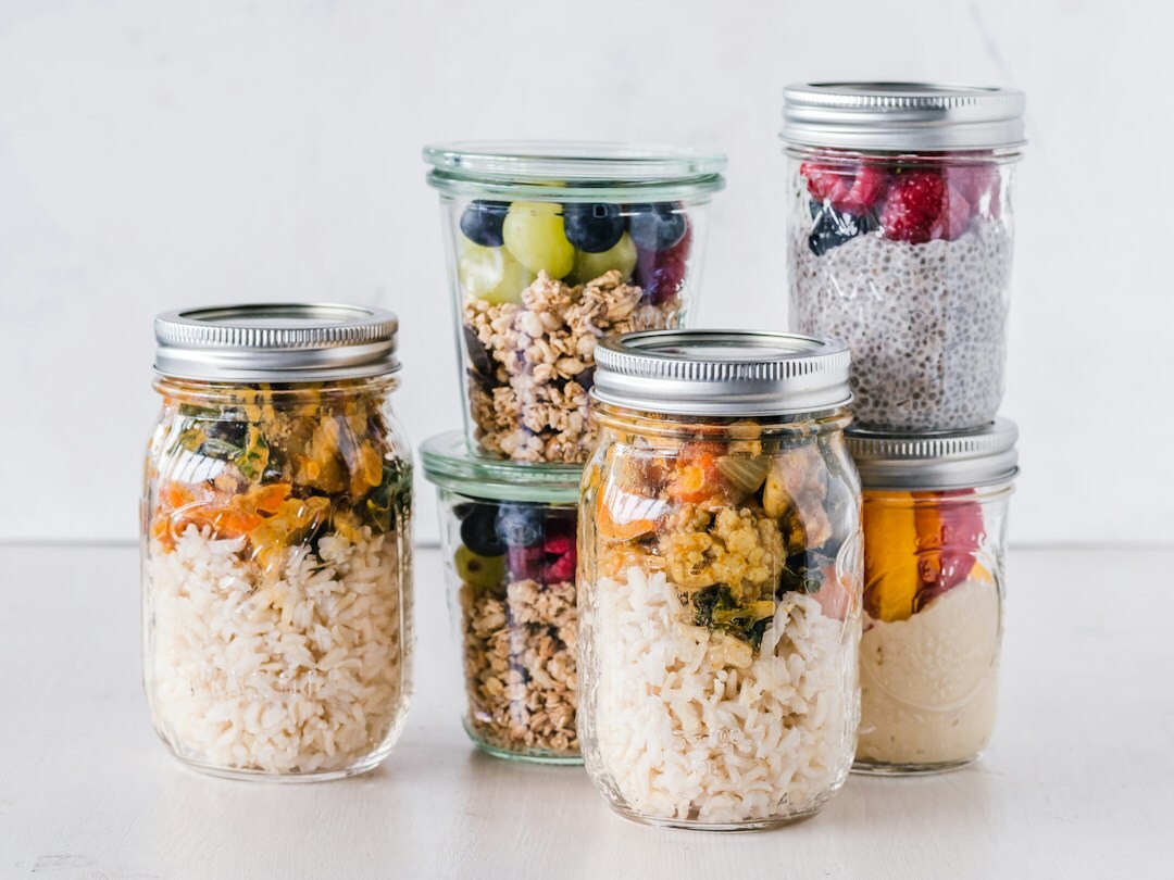 leftover food in containers
